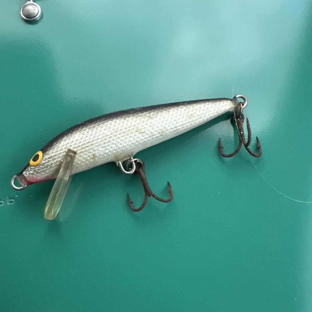 Vintage Rapala Crankbait Lures, Set Of 4